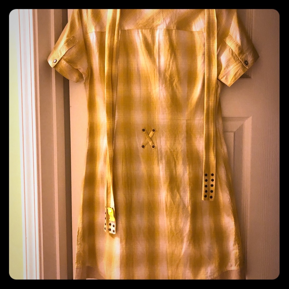 Guess shirt dress.